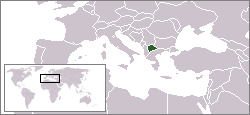 Karte Mazedonien