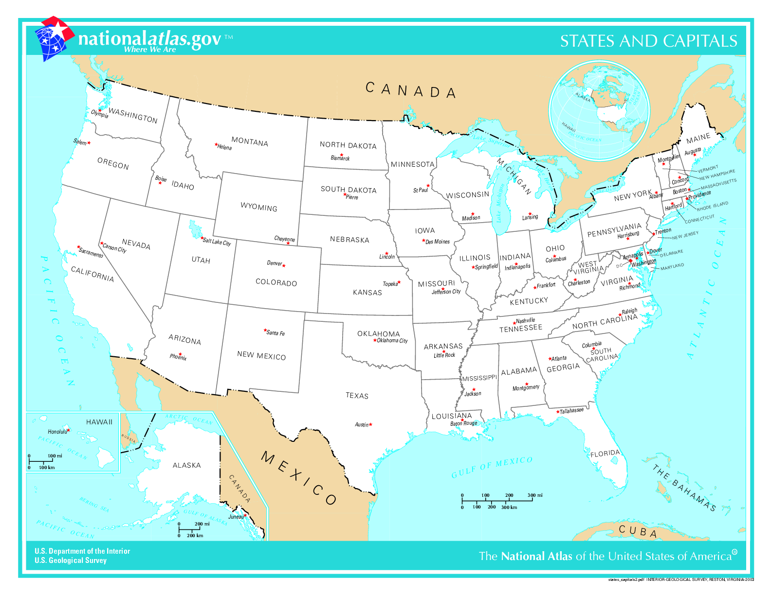 Map USA