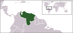Karte Venezuela